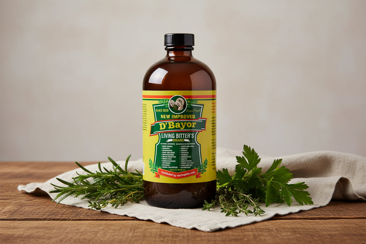 D'Bayor Organic Living Bitters - 16 oz.