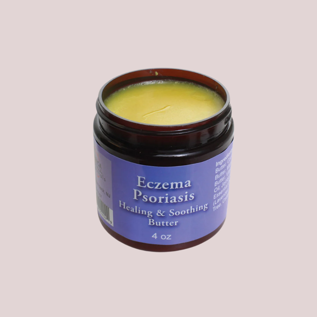 Beurre cicatrisant et apaisant pour l'eczéma et le psoriasis