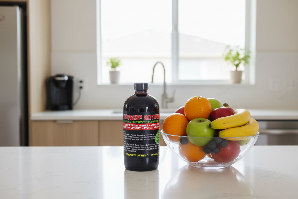 African Natural Remedy Soursop Bitters : 8oz