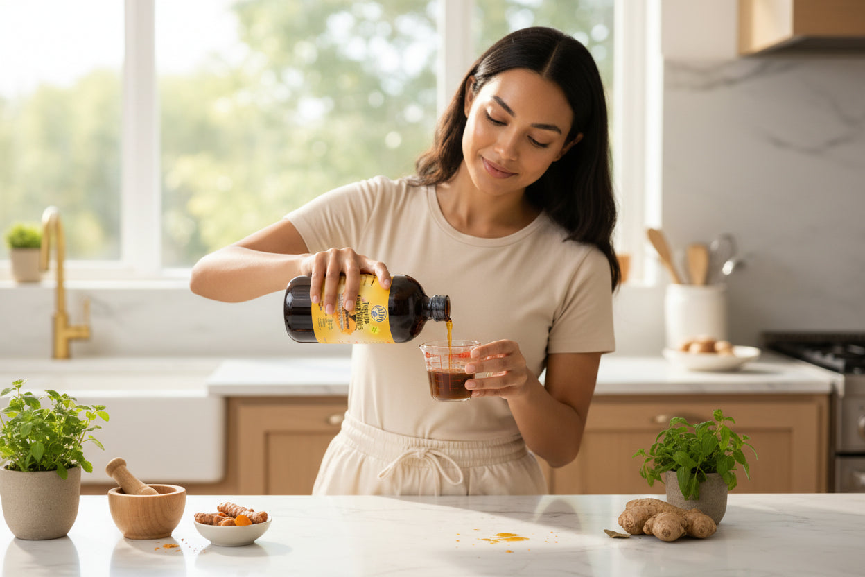 African Turmeric Living Bitters - 16 oz.