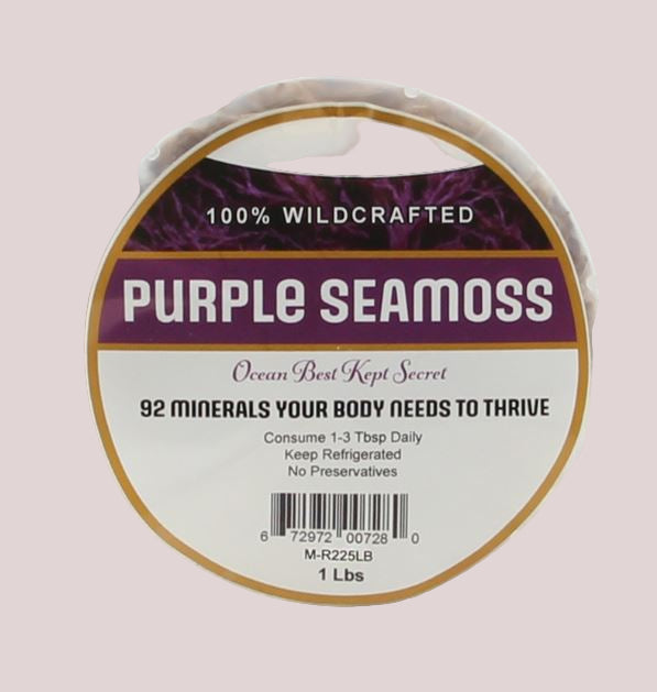 Wildcrafted Purple Sea Moss 500 grams