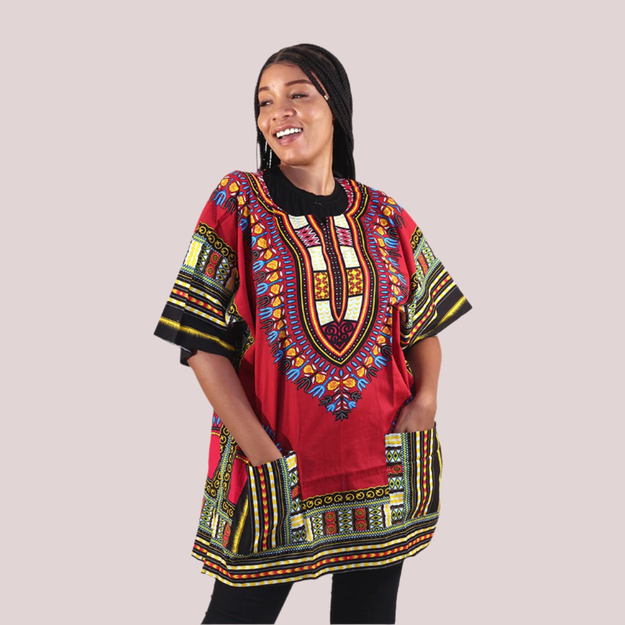 African King-Sized Dashiki Size 3XL