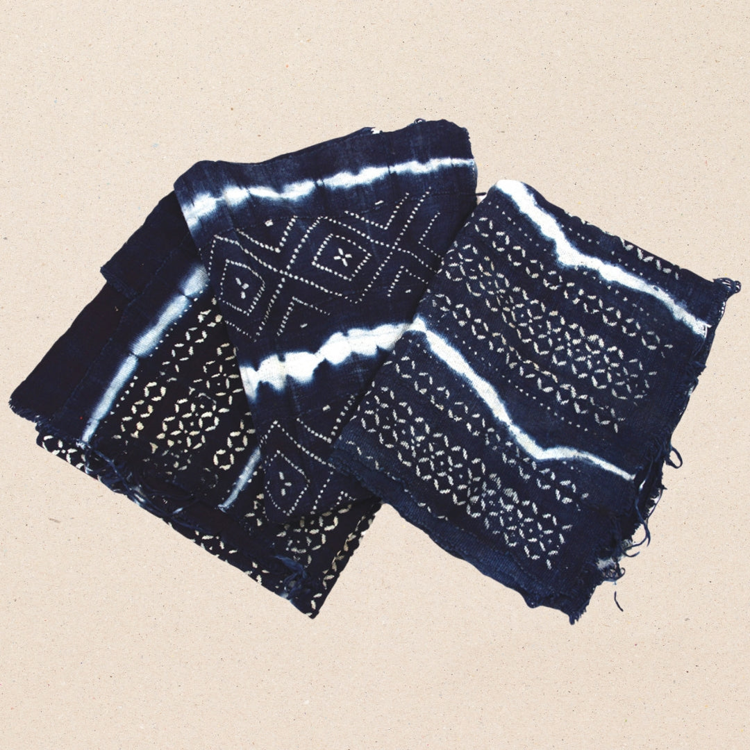 African Indigo Hand Spun Fabric