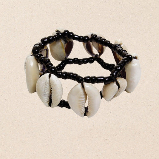 African Cowrie Shell Bracelet