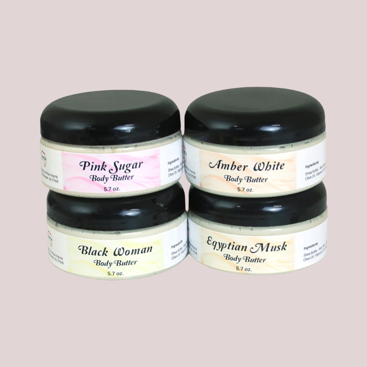 Deep Hydrating Body Butters Set Of 4