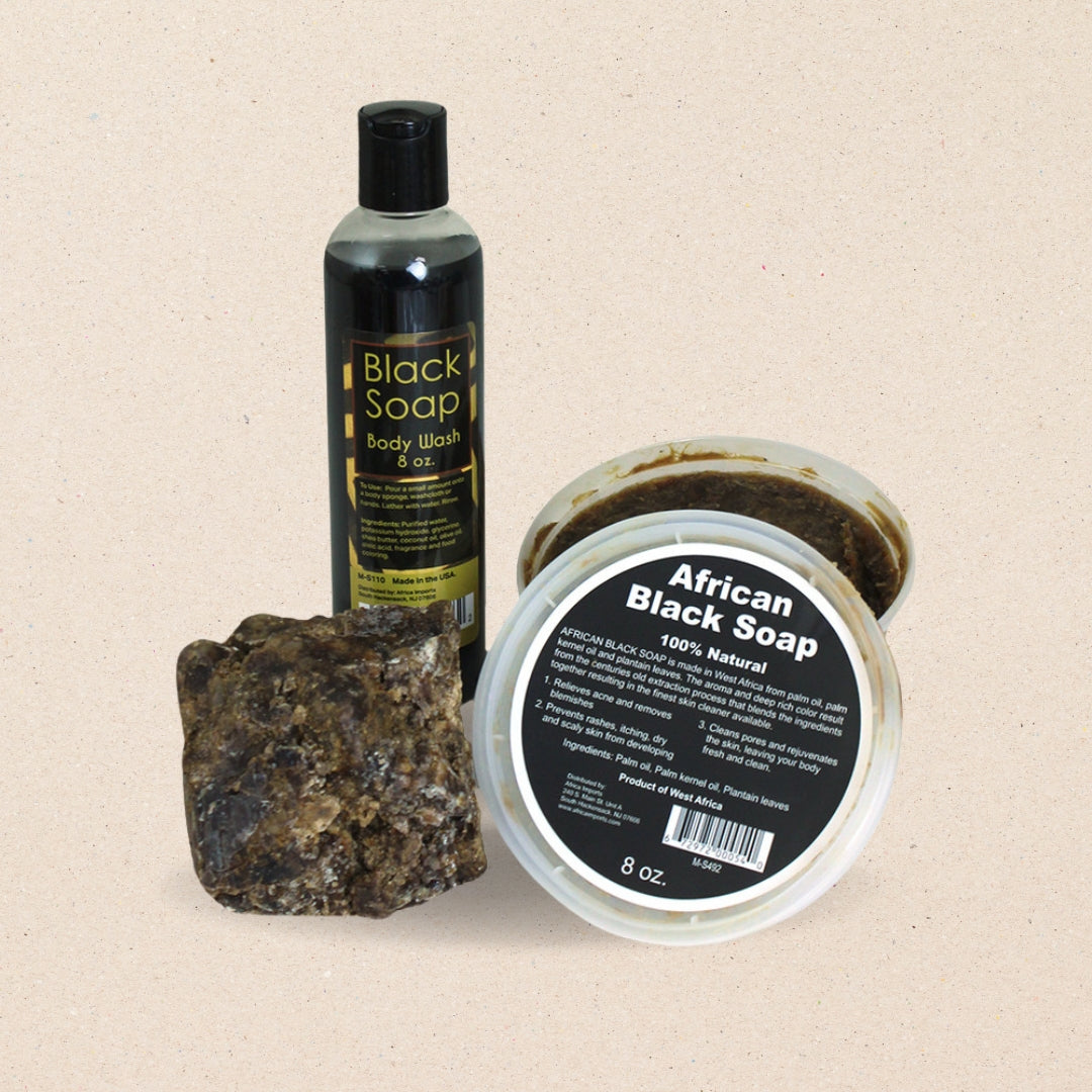 African Black Soap Package