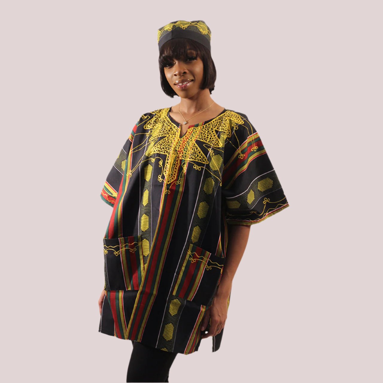 African Kente Dashiki