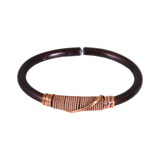 Burgandy Twist Bracelet