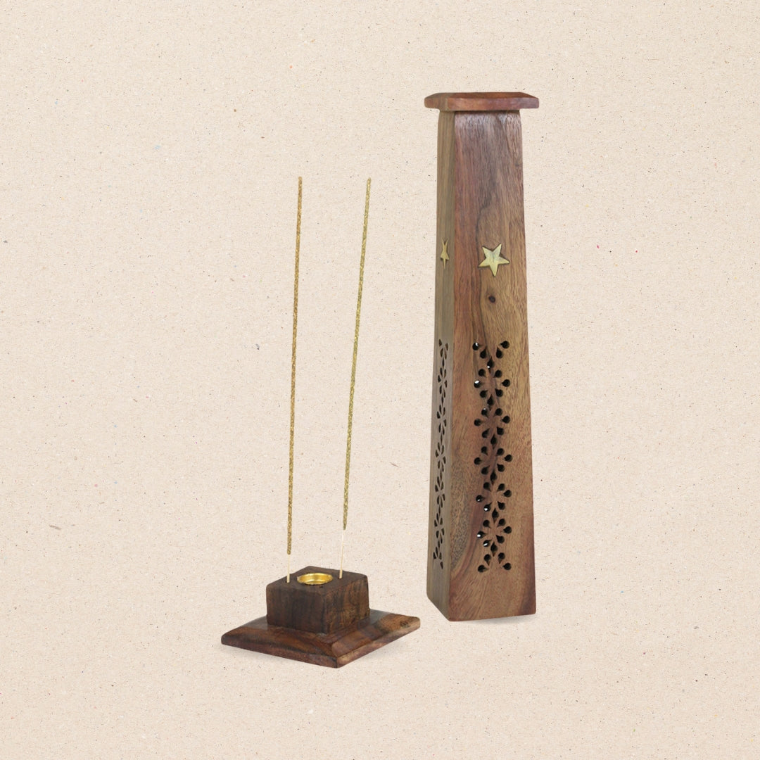 Wooden Incense Burner