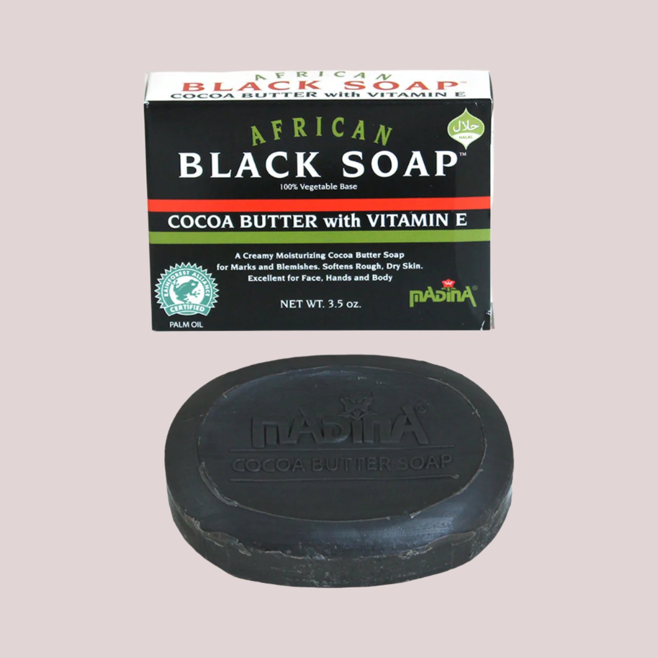 African Black Soap Package 5 Soap Bars