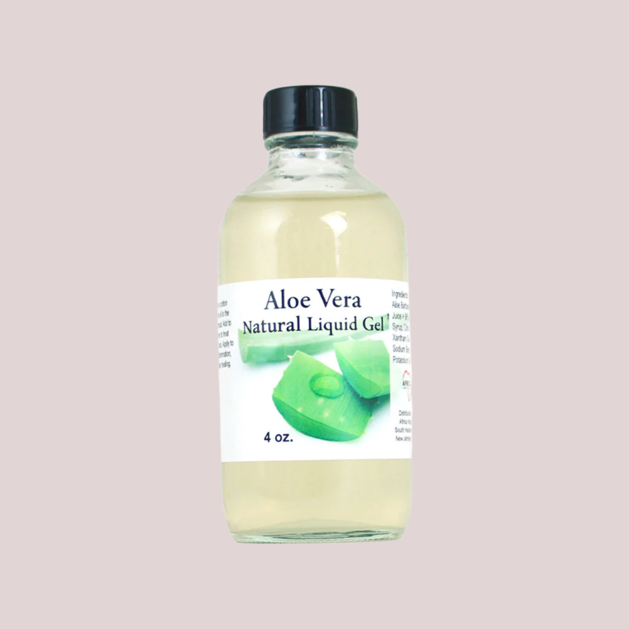 African Aloe Vera Natural Liquid Gel - 4 oz