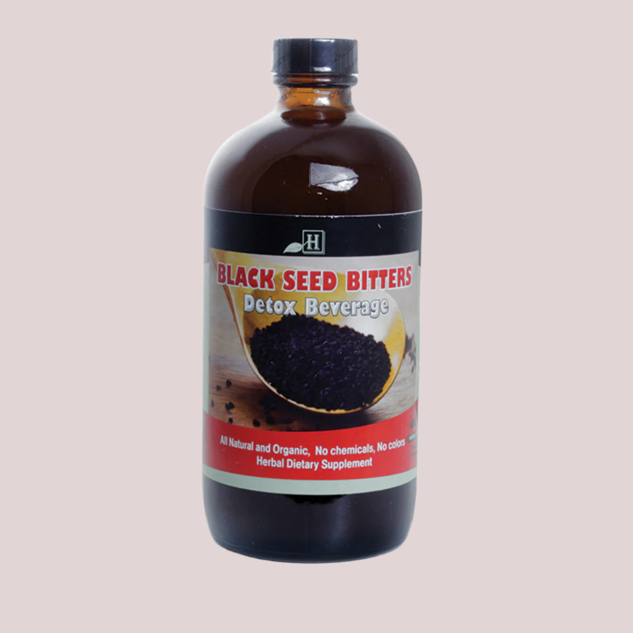 African Black Seed Bitters Detox Beverage 16 oz