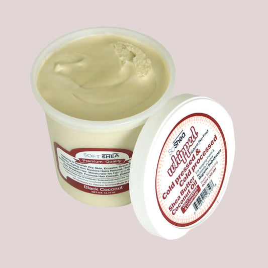 African Whipped Shea Butter - Black Coconut