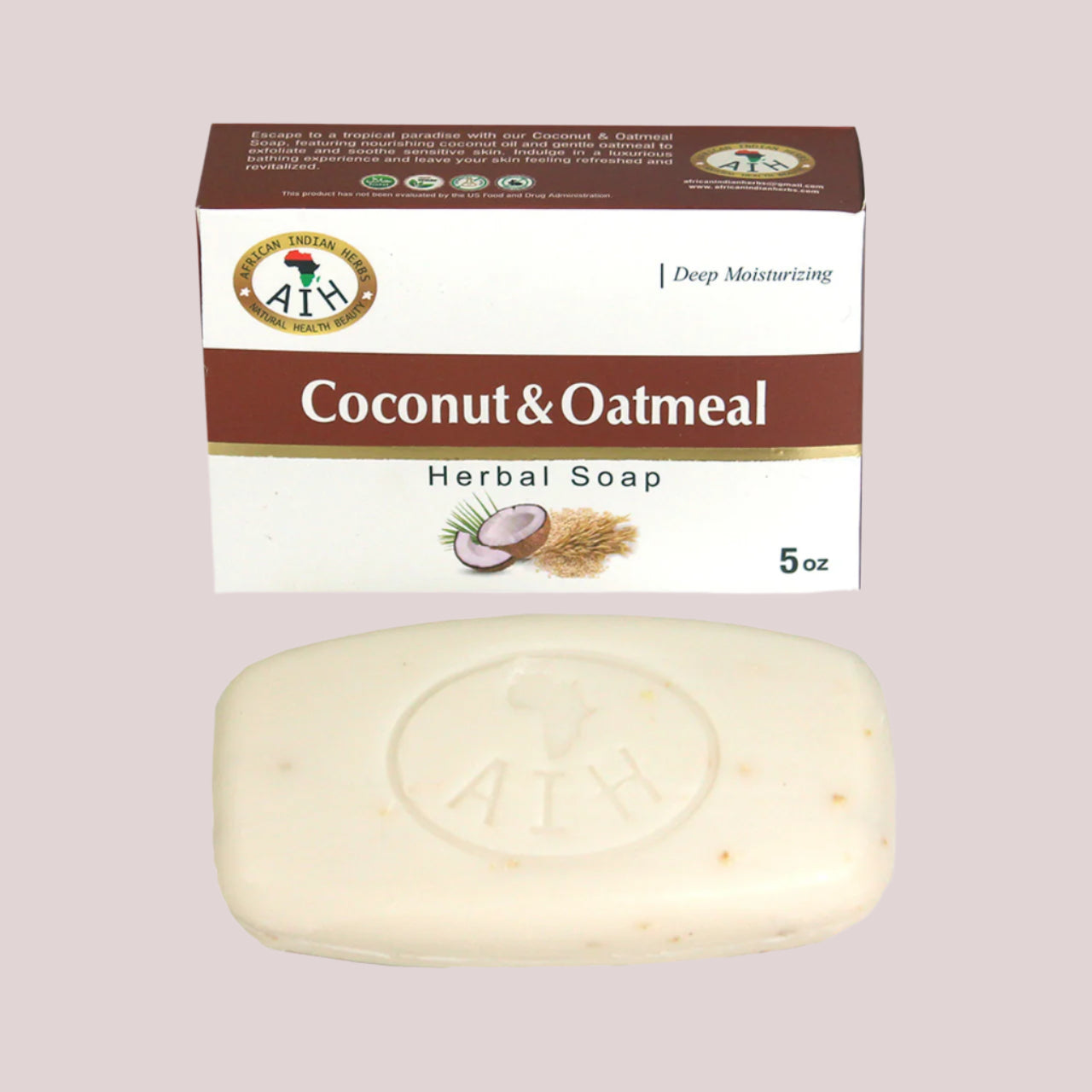 African Coconut and Oatmeal Soap