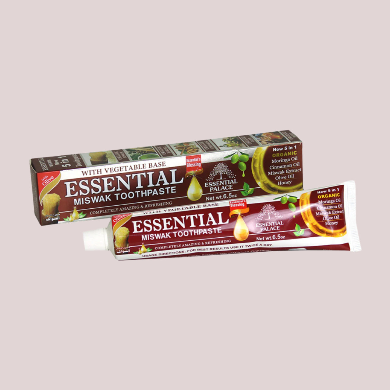 African Honey & Moringa Miswak Toothpaste