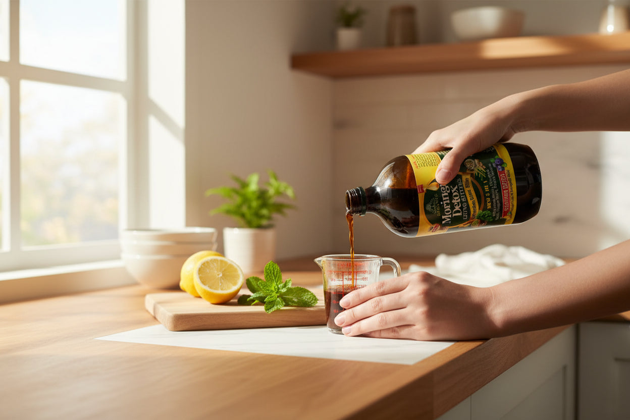 African Organic Moringa Detox Bitters - 16 oz.