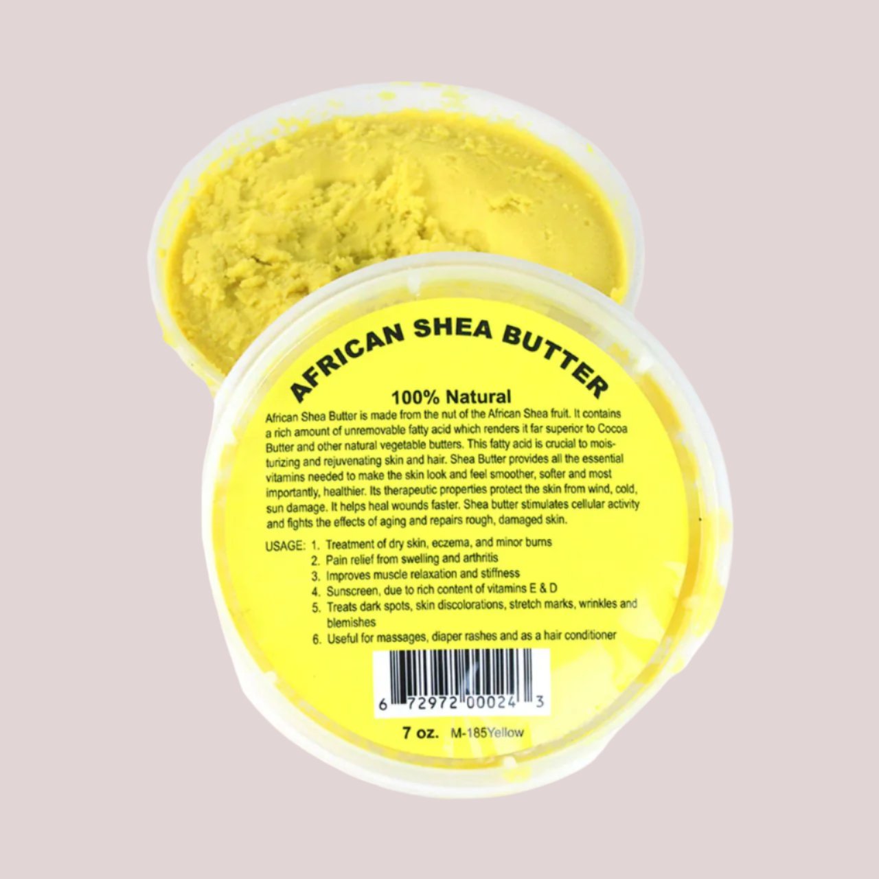 African Natural African Shea Butter: 7 oz/ 200ml