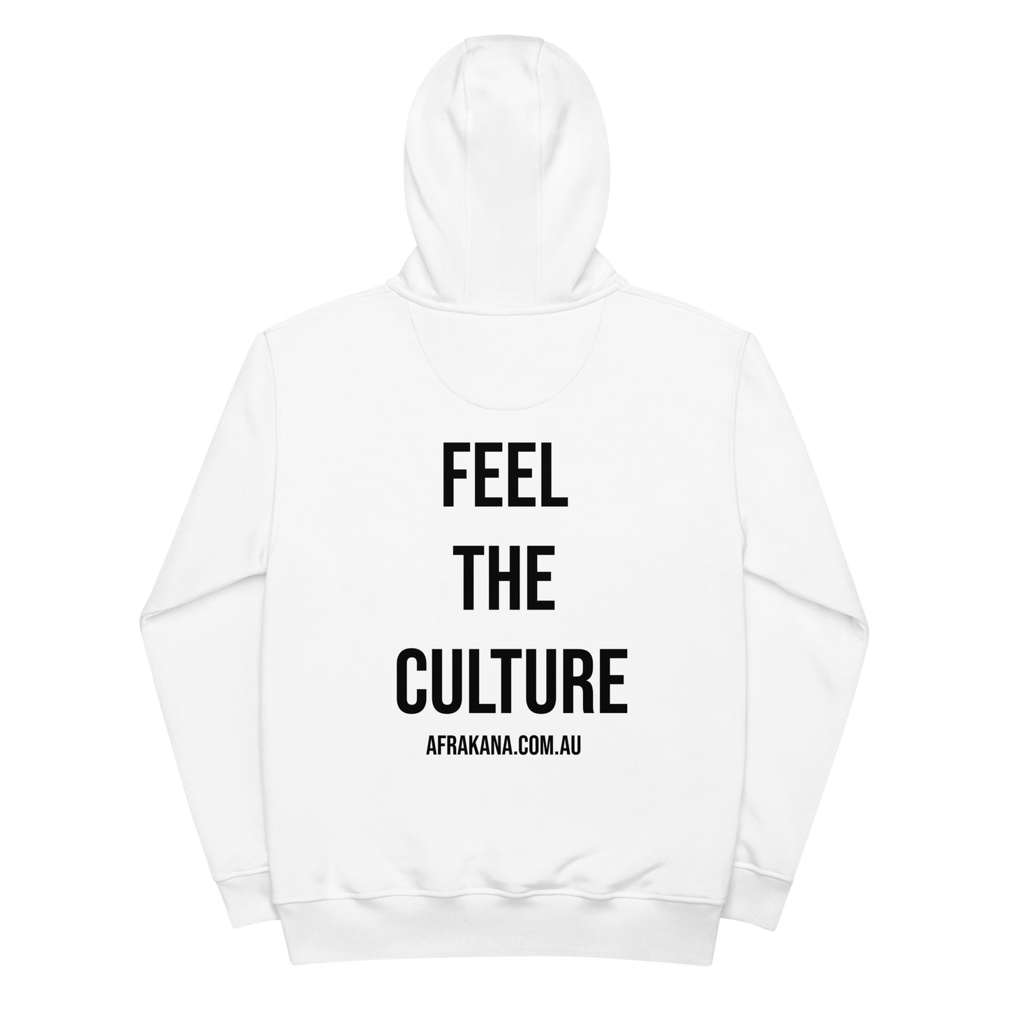 FÜHLE DIE KULTUR - Afrikanana Premium Öko Hoodie