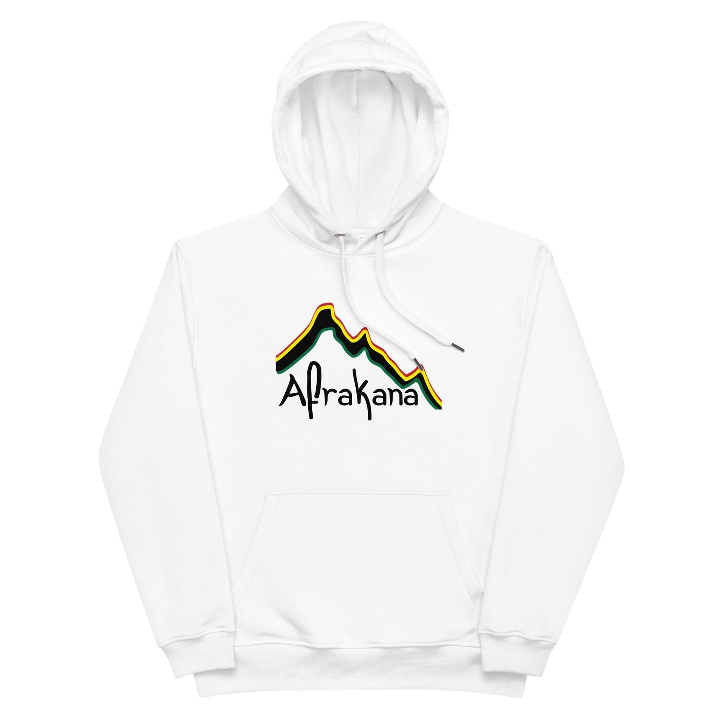 FÜHLE DIE KULTUR - Afrikanana Premium Öko Hoodie