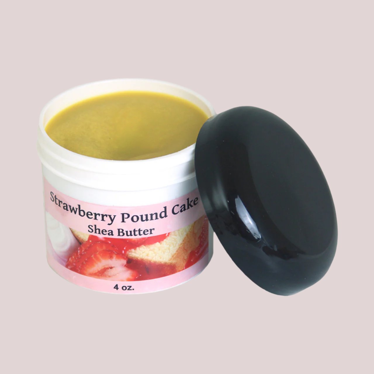 African Strawberry Pound Cake Shea Butter - 4 oz.