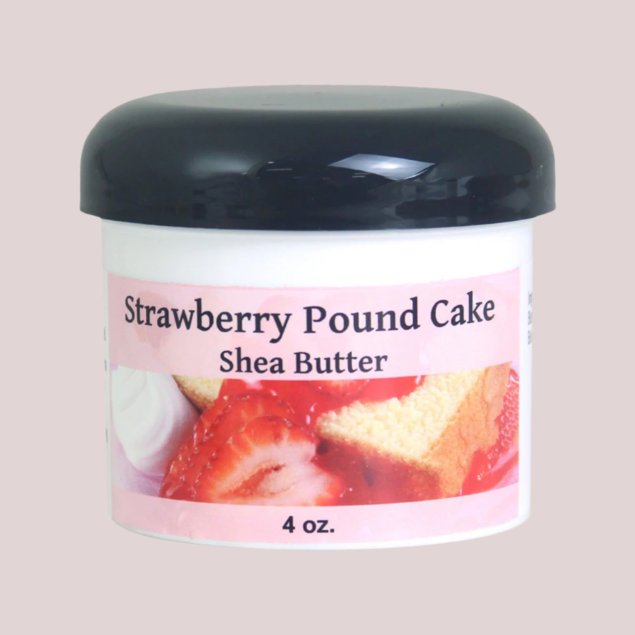 African Strawberry Pound Cake Shea Butter - 4 oz.