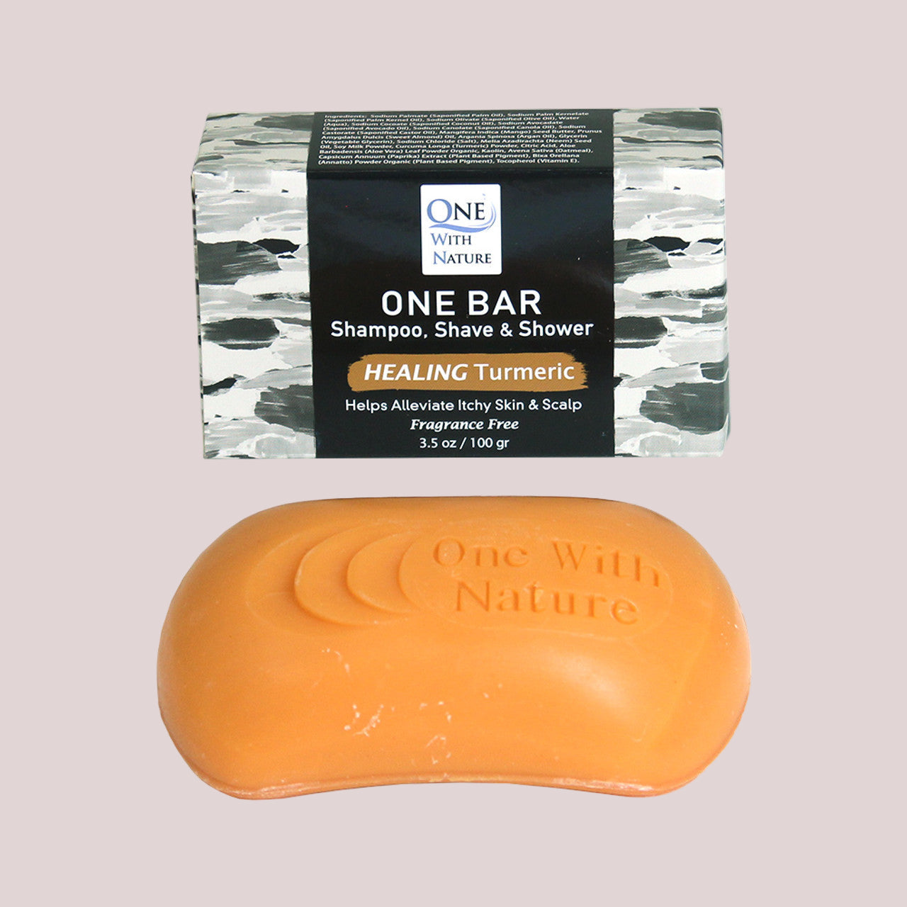 African Healing Turmeric Soap - 3.5 oz.