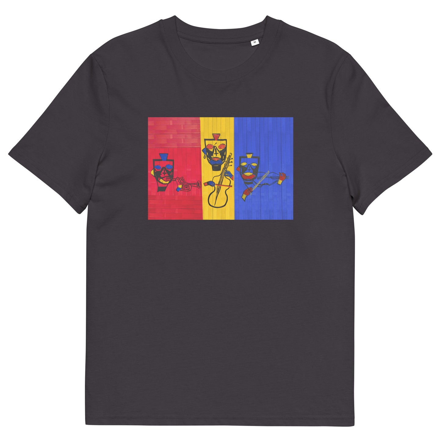 Lucky Lartey's Art "The Symphony" - Unisex Eco-Friendly Organic Cotton T-Shirt