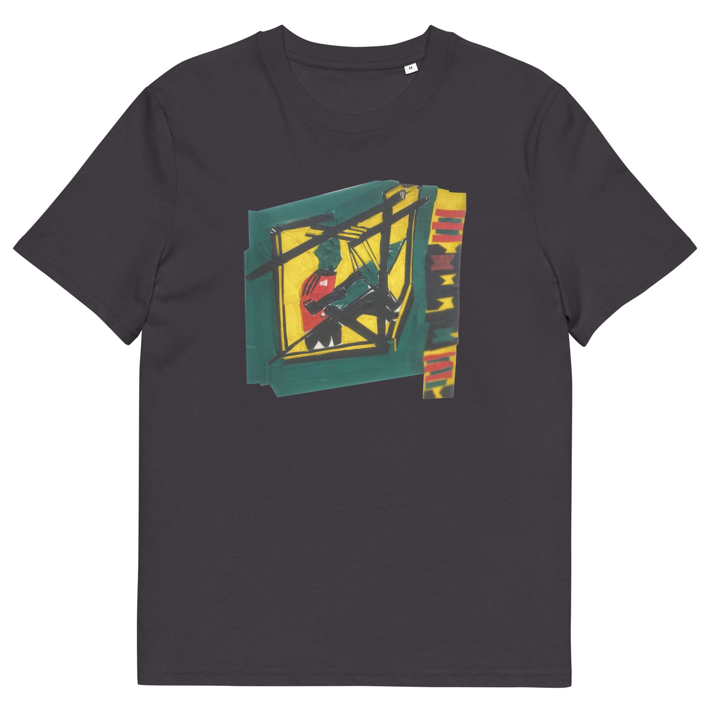 Lucky Lartey's Art "Kente Weaver" - Unisex-T-Shirt aus umweltfreundlicher Bio-Baumwolle