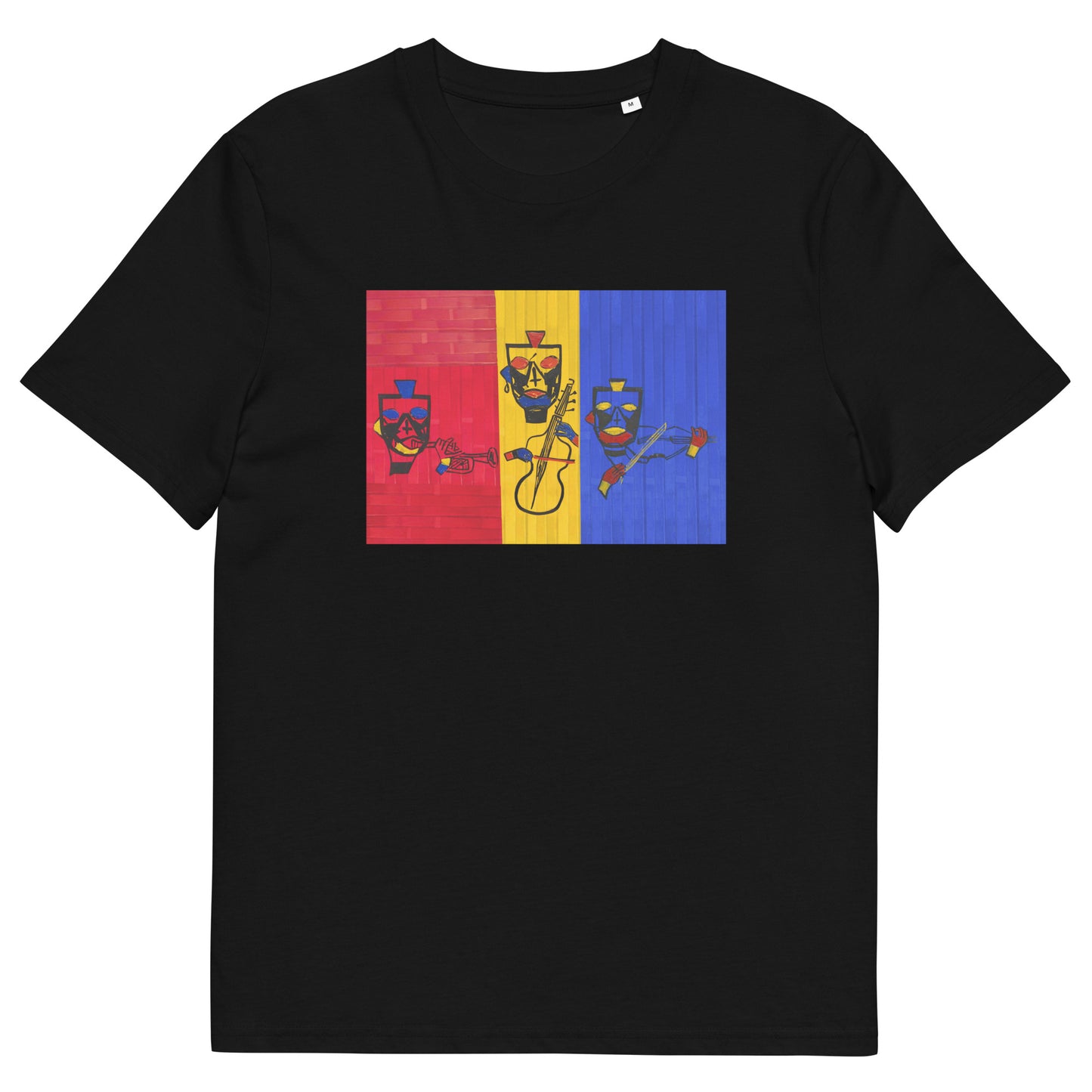 Lucky Lartey's Art "The Symphony" - Unisex Eco-Friendly Organic Cotton T-Shirt