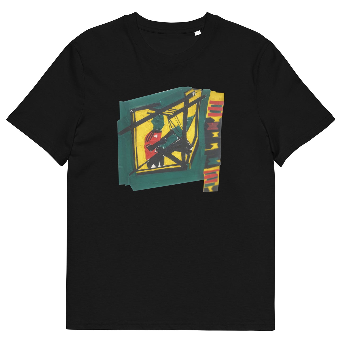 Lucky Lartey's Art "Kente Weaver" - Unisex Eco-Friendly Organic Cotton T-Shirt