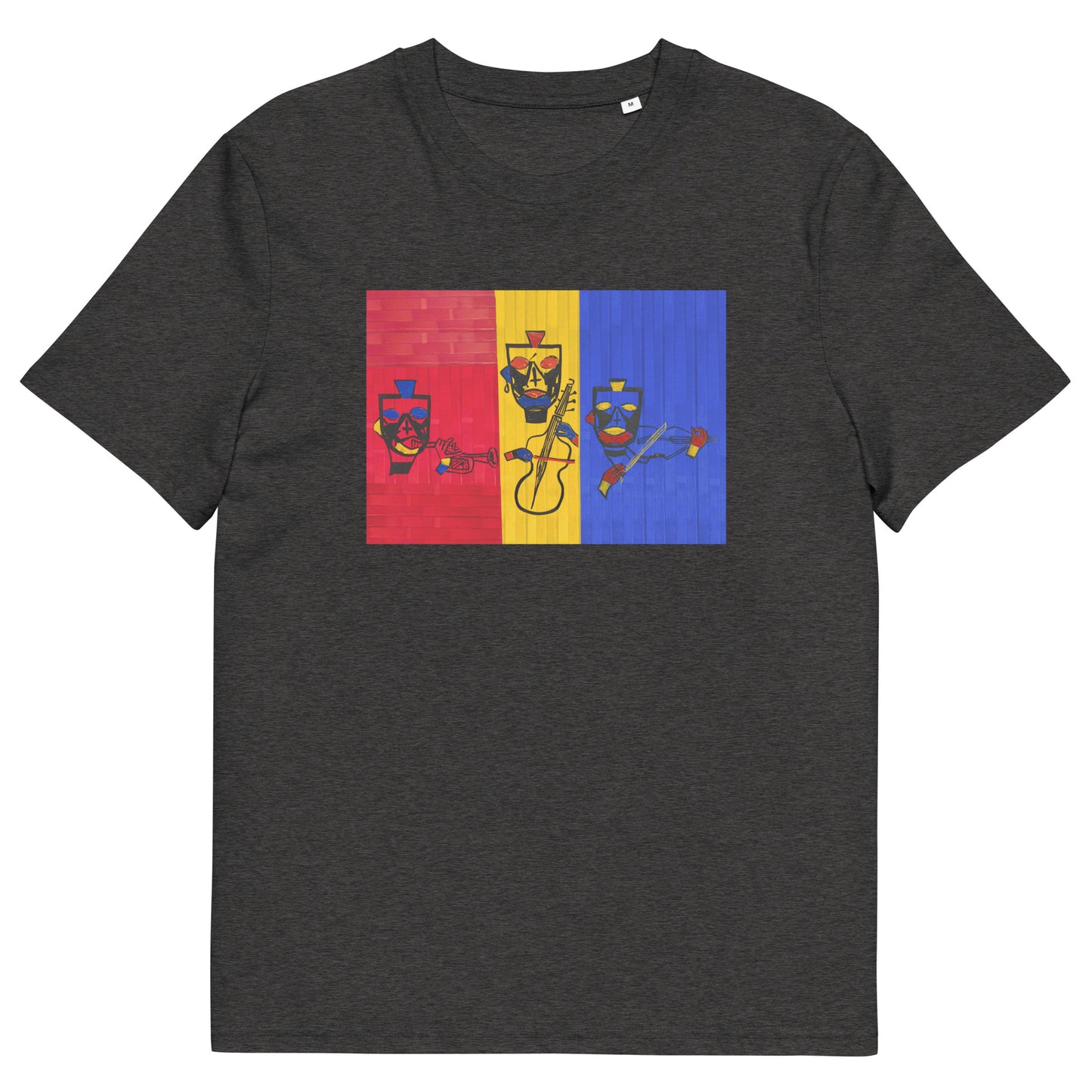 Lucky Lartey's Art "The Symphony" - Unisex Eco-Friendly Organic Cotton T-Shirt