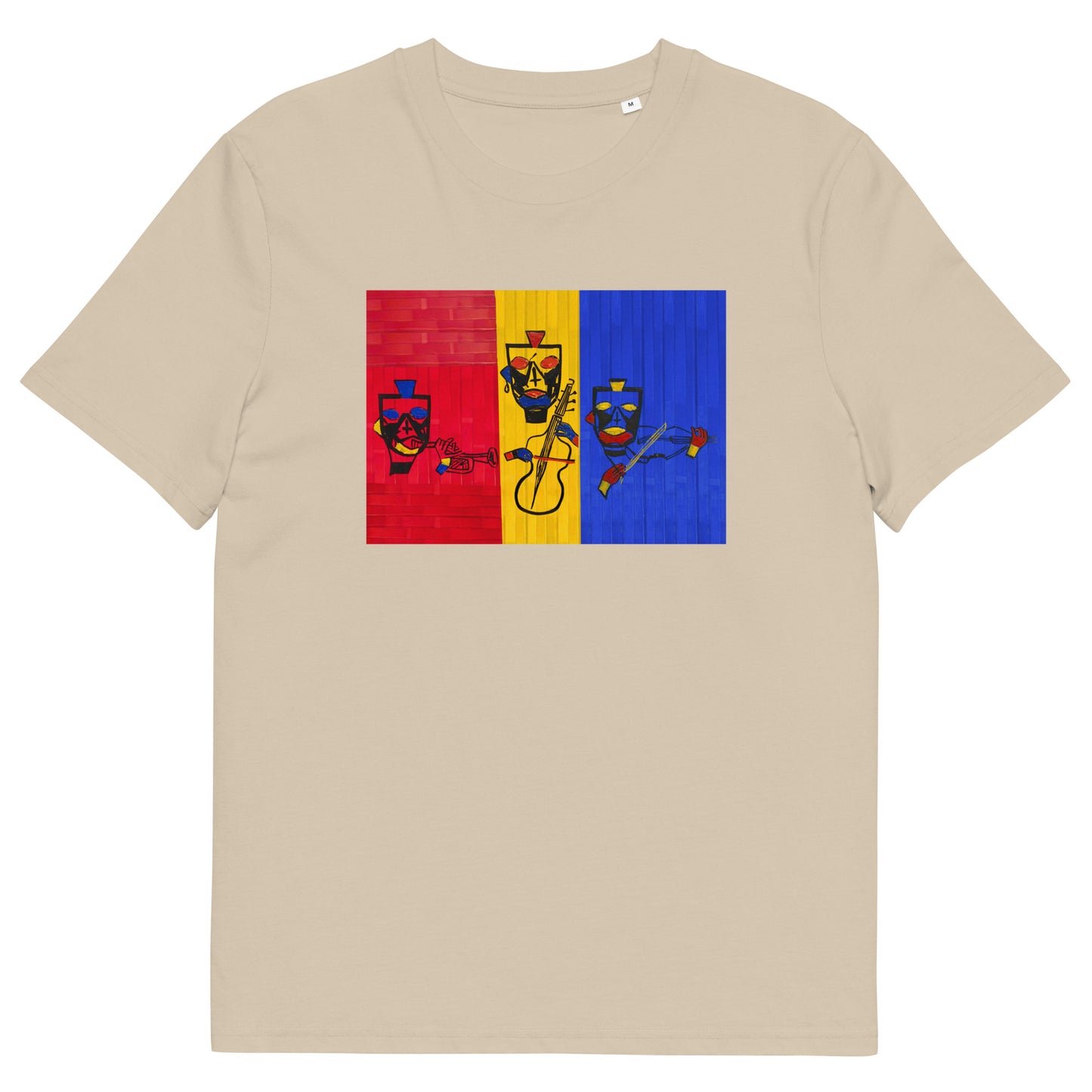 Lucky Lartey's Art "The Symphony" - Unisex Eco-Friendly Organic Cotton T-Shirt