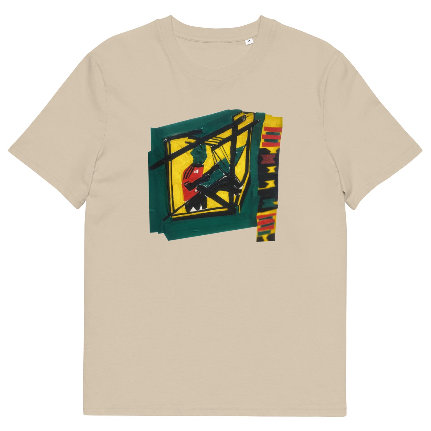 Lucky Lartey's Art "Kente Weaver" - Unisex Eco-Friendly Organic Cotton T-Shirt