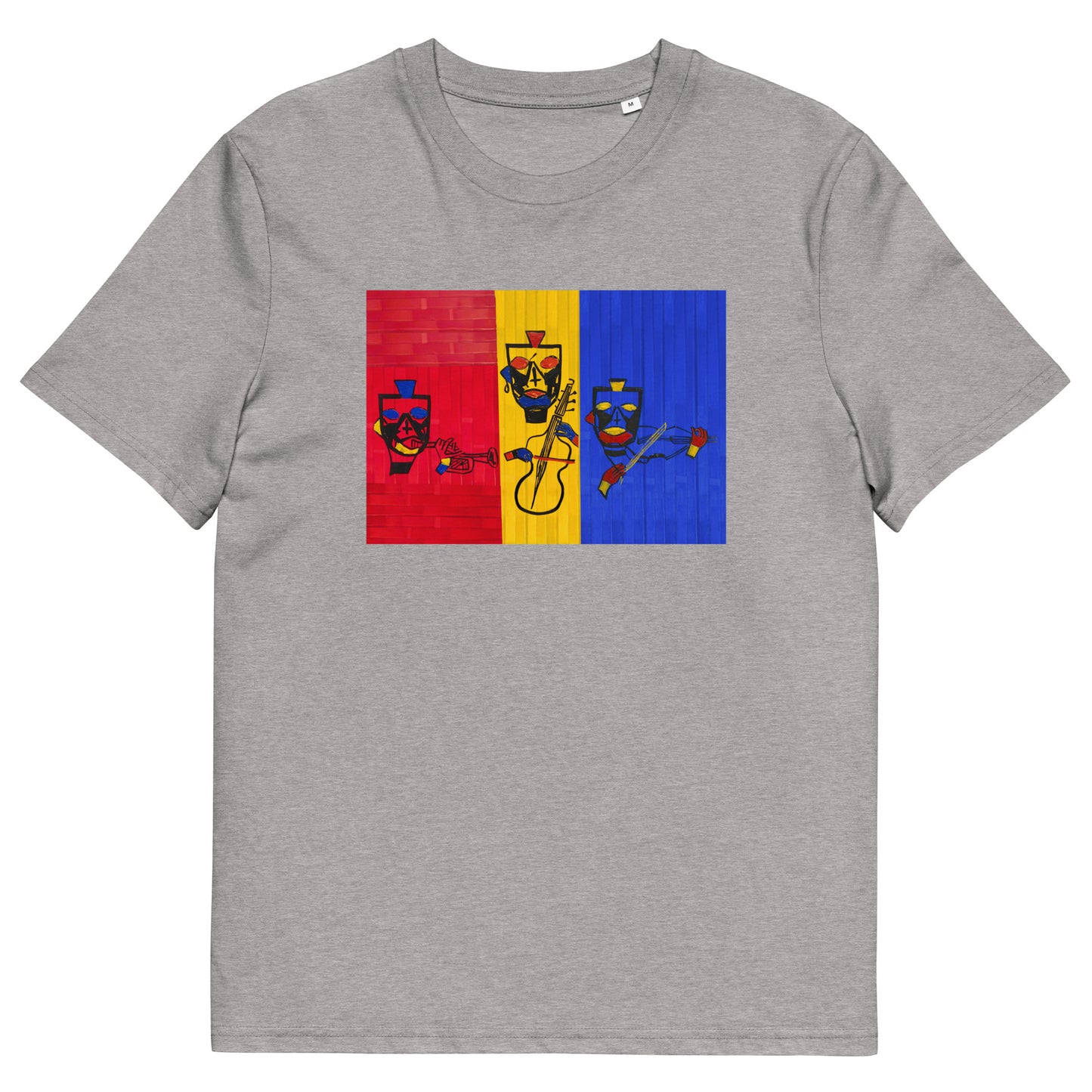 Lucky Lartey's Art "The Symphony" - Unisex Eco-Friendly Organic Cotton T-Shirt