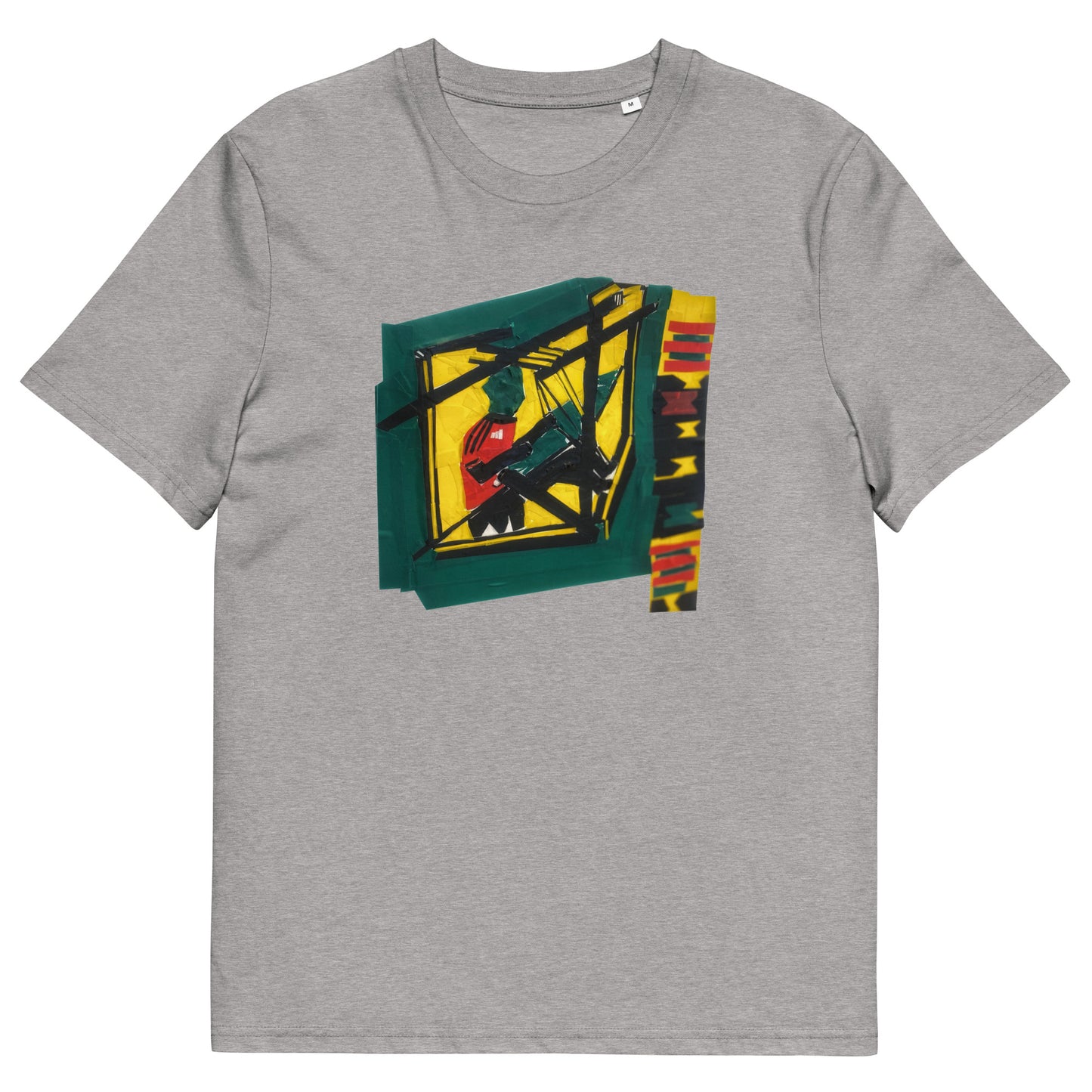 Lucky Lartey's Art "Kente Weaver" - Unisex Eco-Friendly Organic Cotton T-Shirt