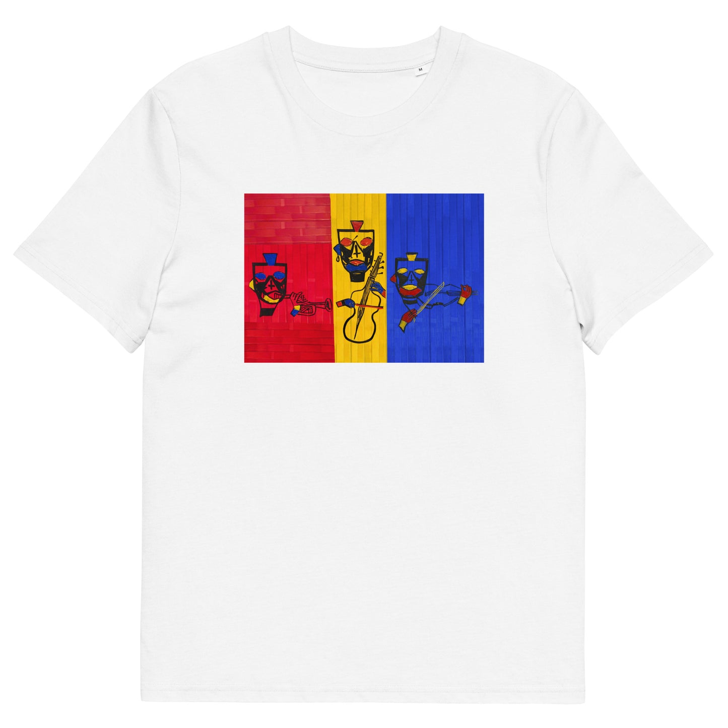 Lucky Lartey's Art "The Symphony" - Unisex Eco-Friendly Organic Cotton T-Shirt